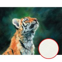 Фреска Ortograf Животные 7306 Фактура флок FLK Флизелин (3,5*2,7) Оранжевый/Зеленый, Животные/Живопись — фото 1, Фрески