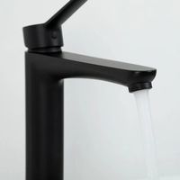 Смеситель для раковины Gappo G21-6 G1021-26 Черный матовый — фото 8, Смесители