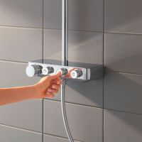 Товар: Душевая система Grohe SmartControl 26507000 с термостатом Хром - фото 16 Душевая система Grohe SmartControl 26507000 с термостатом Хром — фото 16, Душевое оборудование. Душевая программа