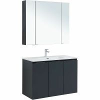 Товар: Комплект мебели для ванной Aquanet Алвита New 100 273986 подвесной Антрацит - фото 1 Комплект мебели для ванной Aquanet Алвита New 100 273986 подвесной Антрацит — фото 1, Комплекты мебели для ванной