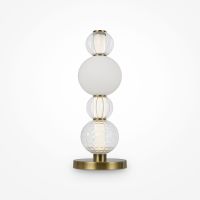 Товар: Настольная лампа Maytoni Modern Collar MOD301TL-L18G3K Прозрачная Белая Золото - фото 5 Настольная лампа Maytoni Modern Collar MOD301TL-L18G3K Прозрачная Белая Золото — фото 5, Настольные лампы