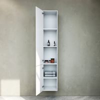 Шкаф пенал AM.PM Gem 30 L M90CHL0306WG подвесной Белый — фото 5, Пеналы для ванной комнаты