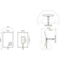 Косметическое зеркало Bemeta Хром арт-116201222 — фото 3, Косметические зеркала