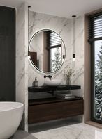 Товар: Столешница под раковину Boheme Armadi Art Flat 100 869-100-NM Черный мрамор - фото 3 Столешница под раковину Boheme Armadi Art Flat 100 869-100-NM Черный мрамор — фото 3, Раковины