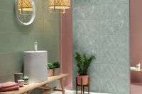 Керамогранит Laxveer Ceramic Arel Green Colorica 60х120 см — фото 3, Керамогранит