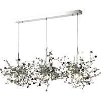 Товар: Подвесной светильник Crystal Lux Garden SP3х3 L1200 Chrome Хром - фото 2 Подвесной светильник Crystal Lux Garden SP3х3 L1200 Chrome Хром — фото 2, Подвесные светильники