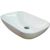 Раковина-чаша Velvex 51 78160 Белая — фото 1, Раковины накладные