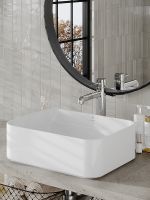 Раковина-чаша Orange 46 B02-460W Белая — фото 8, Раковины накладные