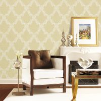 Обои Bernardo Bartalucci Palazzo 5043-3 Винил на флизелине (1,06*10,05) Бежевый, Ромб — фото 2, Обои для стен