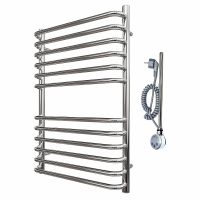 Электрический полотенцесушитель Point Нептун Премиум PN09158SE П12 500x800 левый/правый Хром — фото 3, Электрические полотенцесушители