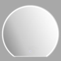 Зеркало Black&White Universe U915.MR 130 915.MR0 с подсветкой с сенсорным выключателем — фото 2, Мебель для ванной