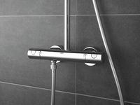 Душевая система Grohe Tempesta Cosmopolitan с термостатом Хром арт-27922001 — фото 2, Душевые стойки
