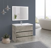 Товар: Тумба под раковину Art&Max Family-900-3C-PIA-CV Цемент - фото 2 Тумба под раковину Art&Max Family-900-3C-PIA-CV Цемент — фото 2, Мебель для ванной