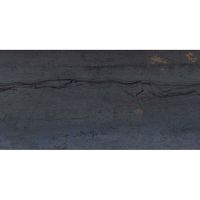 Керамогранит Laparet Cast Navy темно-синий полированный 60х120 см — фото 1, Керамогранит