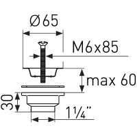 Выпуск Viko VS-400 Хром — фото 3, Прочие комплектующие для слива и канализации