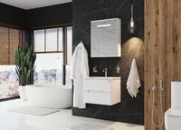 Товар: Зеркальный шкаф Onika Сигма 60.01 206034 с подсветкой Белый - фото 3 Зеркальный шкаф Onika Сигма 60.01 206034 с подсветкой Белый — фото 3, Зеркальные шкафы в ванную