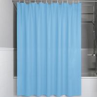 Штора для ванны Iddis Base 180х200 BS06P18i11 Голубая — фото 1, Аксессуары для туалета