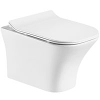 Унитаз Orange C02-100W подвесной с сиденьем Микролифт — фото 1, Подвесные унитазы