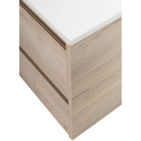Тумба под раковину BelBagno Kraft 120 KRAFT-1200-4C-SO-2-RGB подвесная Rovere Galifax Bianco — фото 10, Тумбы под раковину