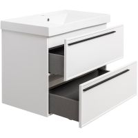 Товар: Тумба под раковину La Fenice Elba 80 подвесная Белая матовая арт-FNC-01-ELB-B-80-2 - фото 3 Тумба под раковину La Fenice Elba 80 подвесная Белая матовая арт-FNC-01-ELB-B-80-2 — фото 3, Тумбы под раковину