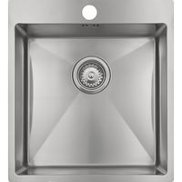 Кухонная мойка Seaman Eco Marino SMV-440.B Нержавеющая сталь — фото 1, Кухонные мойки