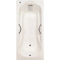 Чугунная ванна Castalia Venera S2021 180х80 Ц0000150 с ручками с антискользящим покрытием — фото 1, Чугунные ванны