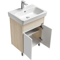 Тумба под раковину Aquaton Верди PRO 60 H 1A207701VDAV0 Белый Ясень фабрик — фото 3, Тумбы под раковину