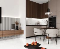 Керамогранит Ceradim Calacatta Faro Grey белый полированный 80х80 см — фото 10, Керамогранит