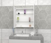 Зеркальный шкаф Континент Reflex LED 80 МВК027 с подсветкой Белый — фото 10, Зеркальные шкафы в ванную