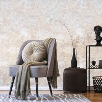 Обои Solo New York SL8633-15 Винил на флизелине (1,06*10) Бежевый, Штукатурка — фото 2, Обои для стен