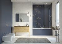 Керамическая плитка Creto Ekzotic coral NB_0405 настенная 30х90 см — фото 4, Керамическая плитка