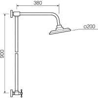 Товар: Душевая система Ростовская Мануфактура Сантехники SL80-003-1 Хром - фото 7 Душевая система Ростовская Мануфактура Сантехники SL80-003-1 Хром — фото 7, Душевое оборудование. Душевая программа