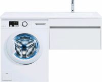 Товар: Тумба с раковиной Aquanet Токио 130 R 239218 подвесная Белая - фото 11 Тумба с раковиной Aquanet Токио 130 R 239218 подвесная Белая — фото 11, Тумбы с раковиной