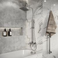 Душевая система Grossman Cosmo 500.K35.02.100 Хром — фото 6, Душевые стойки