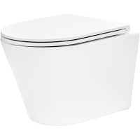 Унитаз Tece Spring K 9700997 подвесной с сиденьем Микролифт — фото 1, Подвесные унитазы