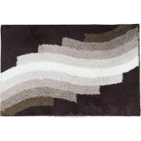 Коврик для ванной комнаты Ridder Streak 90х60 7107309 Бежевый — фото 1, Коврики для ванной комнаты