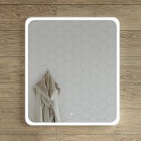 Товар: Зеркало STWORKI Монтре 70 Мон.02.70/W с подсветкой с сенсорным выключателем - фото 2 Зеркало STWORKI Монтре 70 Мон.02.70/W с подсветкой с сенсорным выключателем — фото 2, Зеркала в ванную комнату