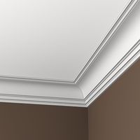 Товар: Карниз Европласт 2000x117x115 мм арт-6.50.108 - фото 2 Карниз Европласт 2000x117x115 мм арт-6.50.108 — фото 2, Карнизы