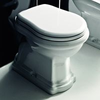 Товар: Унитаз Kerasan Retro 1011 выпуск в стену - фото 1 Унитаз Kerasan Retro 1011 выпуск в стену — фото 1, Унитазы