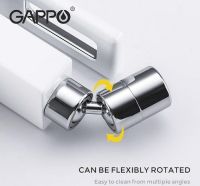 Смеситель для биде Gappo G17-8 G5017-8 Белый Хром — фото 4, Смесители для биде