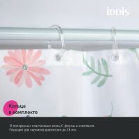 Товар: Штора для ванны Iddis Base 180х200 BF01P18i11 Белая - фото 5 Штора для ванны Iddis Base 180х200 BF01P18i11 Белая — фото 5, Аксессуары для туалета