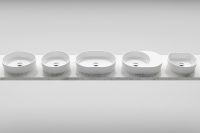 Раковина-чаша Ravak Moon 2 56 XJN01300002 Белая — фото 9, Раковины накладные