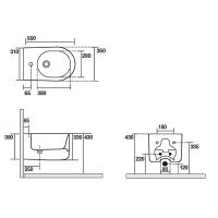 Товар: Биде Kerasan Nolita 532511*1 подвесное Verde muschio - фото 4 Биде Kerasan Nolita 532511*1 подвесное Verde muschio — фото 4, Биде