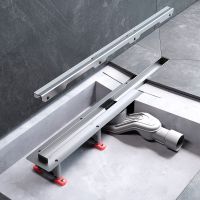 Душевой лоток AM.PM MasterFlow 60 W01SC-S11-060-05SB с решеткой Хром матовый Slim line — фото 10, Душевые лотки