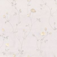 Обои Prima Italiana Monte Rosa 80671 Винил на флизелине (1,06*10) Серый/Желтый, Цветы/Орнамент — фото 1, Обои для стен
