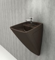 Товар: Раковина Bocchi Firenze 47 1082-025-0126 Кофейная матовая - фото 2 Раковина Bocchi Firenze 47 1082-025-0126 Кофейная матовая — фото 2, Раковины