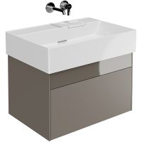 Тумба под раковину Kerama Marazzi Logica 70 LOG.70.2\SAN подвесная Песчаная — фото 2, Тумбы под раковину