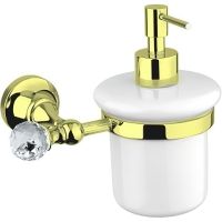 Дозатор для жидкого мыла Cezares Olimp-SOI-03/24-Sw Золото 24 карат — фото 1, Дозаторы