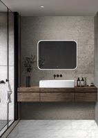 Зеркало Silver Mirrors Стив-6 92 ФР-00001063 с подсветкой с сенсорным выключателем с подогревом с многофункциональным модулем — фото 6, Зеркала в ванную комнату