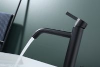 Смеситель для раковины Splenka S221.15.06 Черный матовый — фото 9, Смесители для раковины